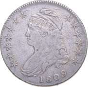 1809 Capped Bust Half Dollar - O-108 R4