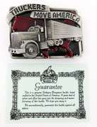 Truckers Move America 1983 Siskiyou Belt Buckle