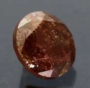 Eye catching .84ct smooth cut chocolate Diamond solitaire