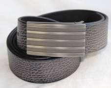 Casual Leather Belt 1 1/2 Inch Wide, Made In Italy