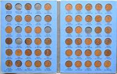 Nice Partial Lincoln Cent Album 1909-1940