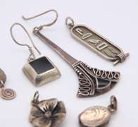 Lot of Vintage Sterling Silver Jewelry