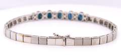 Incredible 18kt Sapphire and Diamond Bracelet