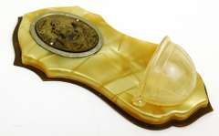 Vintage Celluloid Holy Water Font