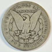 Better date 1883-CC Morgan Silver Dollar in circ