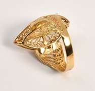 Nice Yellow Gold Filigree Ring