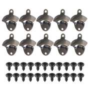 10pcs Bottle Openers Cast Iron Wall Mounted