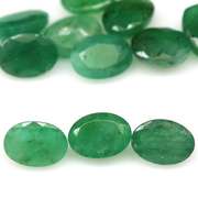 Heavy 8.97ct 11 piece Zambian Emerald set