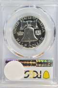 Near Flawless 1962 Gem Proof Franklin Half Dollar. PCGS PR68
