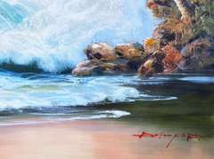 BEAUTIFUL HAND PAINTED OIL PAINTING ON CANVAS