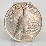Peace Silver Dollar Money Clip