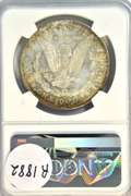 Gem BU 1878-S Morgan Silver Dollar. NGC MS65