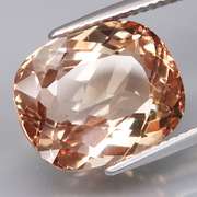 High grade 11.44ct eye clean Imperial Topaz