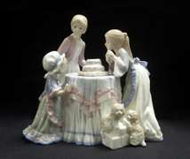 Make a Wish Birthday Cake Porcelain