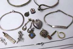 Vintage Sterling Silver Lot of Jewelry