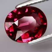 Ravishing 2.07ct VS rich red violet Rhodolite Garnet
