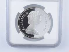 PF70 UCAM 1986 Canada $1 Silver - Vancouver Centennial - Graded NGC