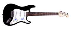 Earth Wind and Fire Autographed Signed Guitar ACOA