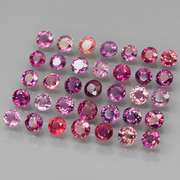 Unheated! 4.40ct set of Songean Sapphires