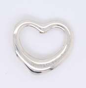 Tiffany & Co Elsa Peretti Open Heart Pendant
