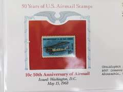 4 - 50 Years of U.S. Air Mail Stamps Covers
