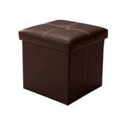 Multifunctional Storage Stool PU Leather Ottoman