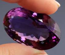 Collectors color shifting 87.40ct eye clean Brazilian Amethyst