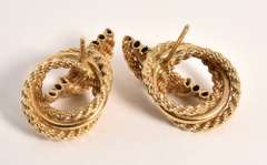 Fancy 14k Post Earrings