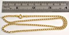 Useful 18k Standard Link Necklace