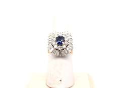 18KT Sapphire Cocktail Ring