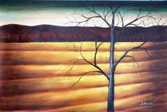 ONE OF A KIND BEAUTIFUL PAINTING ON CANVAS