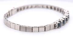 Incredible 18kt Sapphire and Diamond Bracelet
