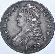 1822 Capped Bust Half Dollar