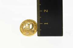 14K Yellow Gold The Washington Post Diamond 20 Years Lapel Pin/Brooch