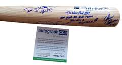 Warriors Cast Autographed X7 Baseball Bat James Remar +6 ACOA
