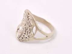 Cameo Ring in Sterling Silver