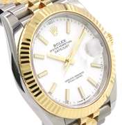 Rolex Datejust Two Tone 18kt Gold Watch
