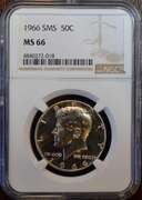 1966 SMS 50C MS66 NGC