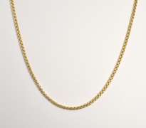 Fashionable Rounded Box Link Necklace
