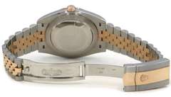 Rolex Datejust Two Tone 41mm Rose Gold Watch