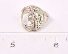 Cameo Ring in Sterling Silver