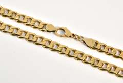 Heavy 14k Standard Link Necklace