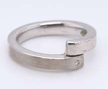 Sterling Silver Cubic Zirconia Band