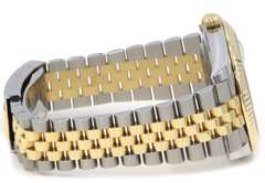 Rolex Datejust Two Tone 18kt Gold Watch