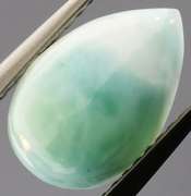 Stunning 3.38ct cloud blue Larimar cabochon