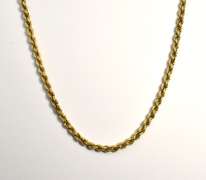 Long 14k Rope Necklace