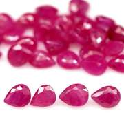 Vivid 12.43ct reddish pink Ruby set from Madagascar
