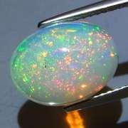 Stunning 3.16ct full cover flashing Welo Opal