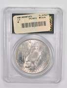 MS64 1923 Peace Silver Dollar - Graded PCGS