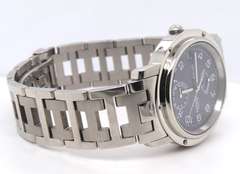 Hermes Stainless Steel Navy Blue Watch
